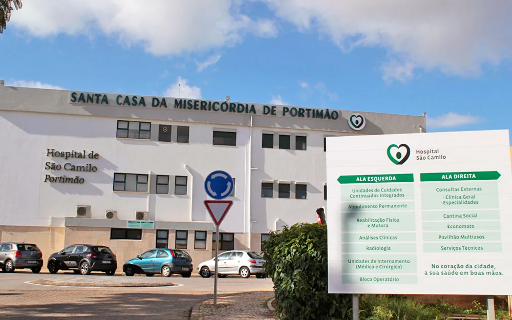 Hospital São Camilo in Portimão, where ROVEX is carrying out the interior refurbishment